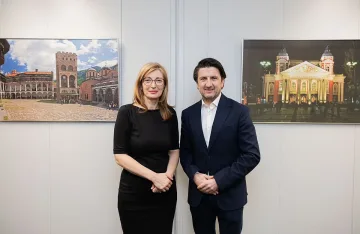 Мирослав Боршош на важна среща с Екатерина Захариева