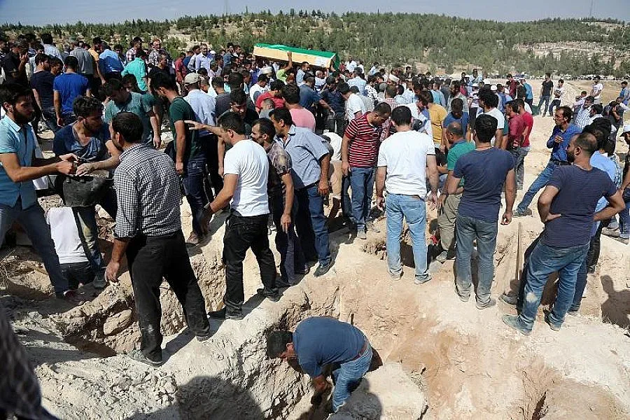 Демонстрация в Истанбул след атентата в Газиантеп