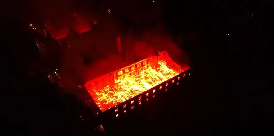 Потушиха пожара в тютюневите складове