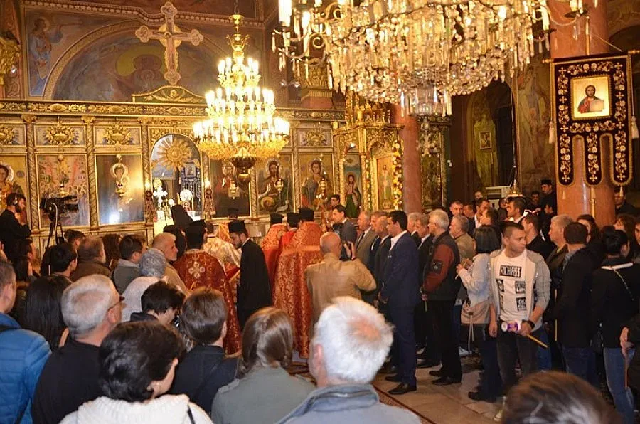 Христос понесъл душата на Богородица в ръцете си