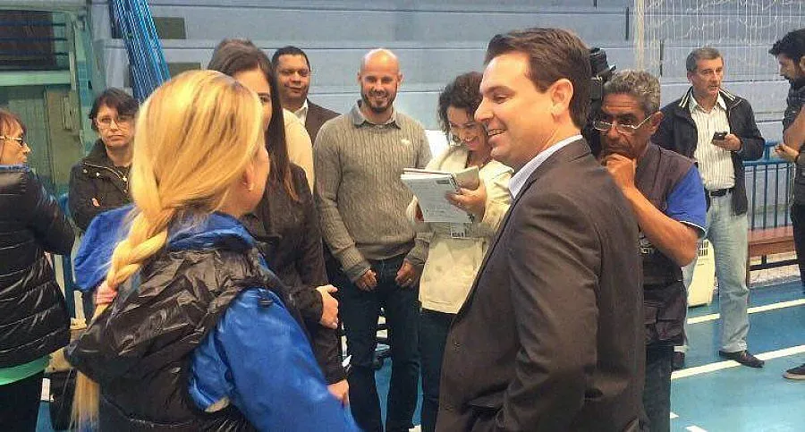 Кмет и медии посетиха гимнастичките