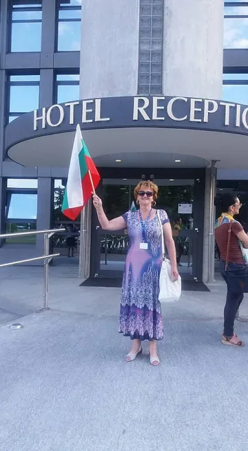 Учителка на обучение в ЦЕРН