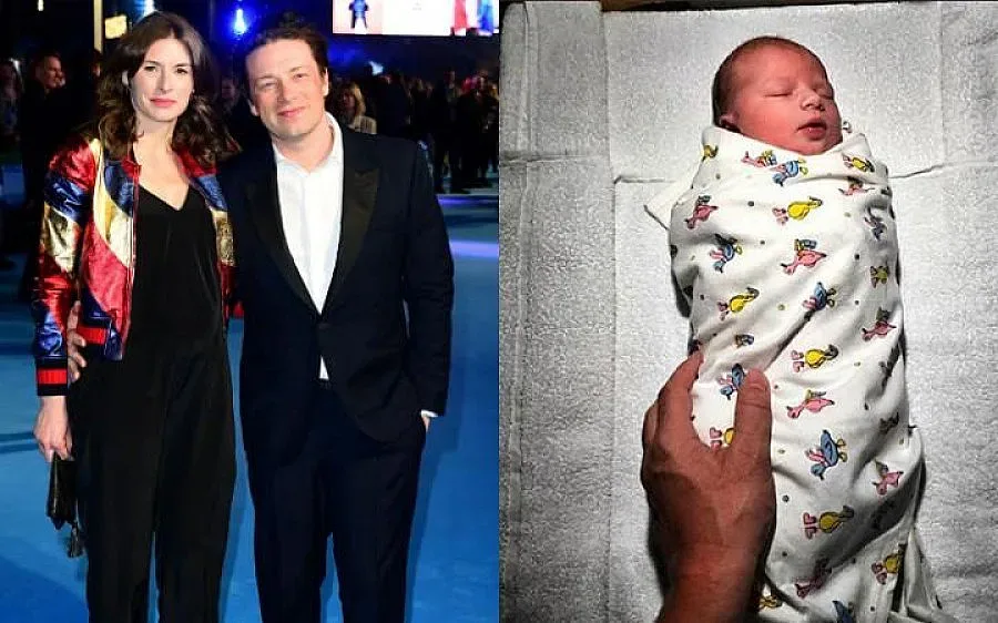 Джейми Оливър стана татко за пети път