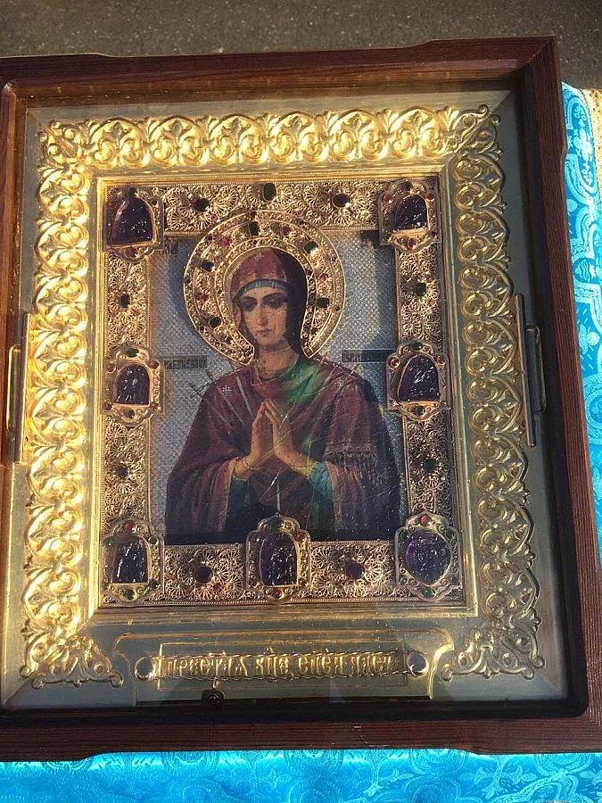 Чудотворна икона на шествие от Севлиево до Поморие