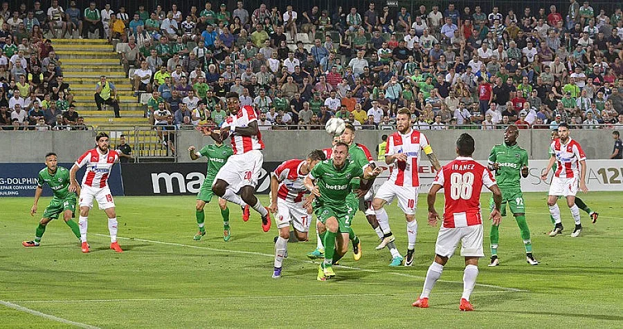 "Лудогорец" излиза срещу "Цървена звезда" в мач реванш