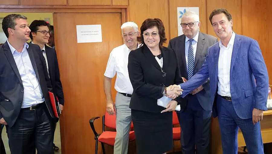 Нинова на среща с ръководството на КРИБ