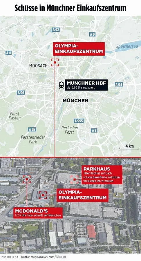 Пращат антитерористичното звено GSG9 в Мюнхен