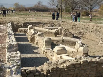 Римляни вдигнали град до минерални извори