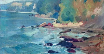 Художник видял своя изложба 33 г. по-рано