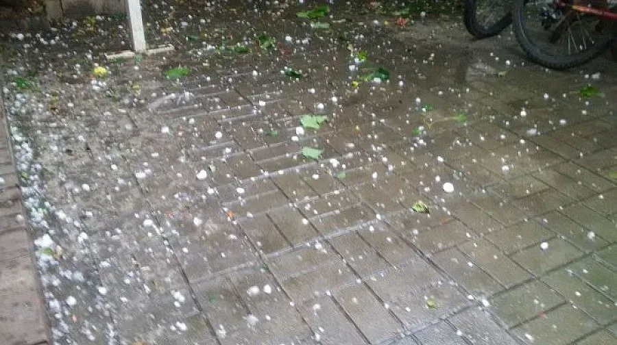 Градушка се изсипа в Пловдив