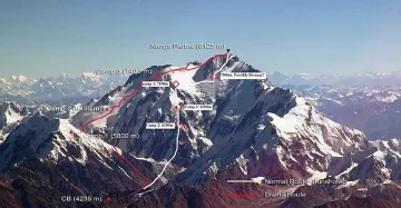 Лошо време спря Петров и Томов към Нанга Парбат