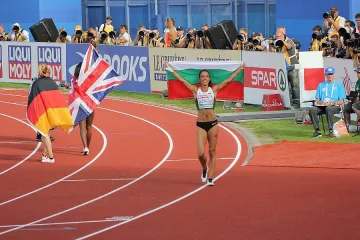 Ивет ще бяга и във финала на 100 м в Амстердам