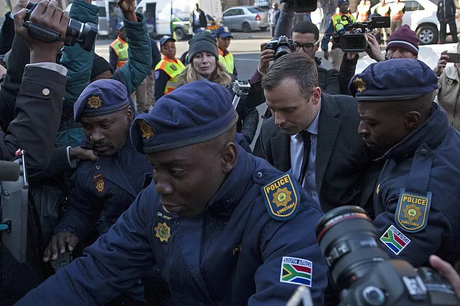 Оскар Писториус влезе за 6 г. в затвора