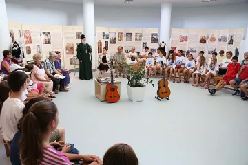 Дядо Дометиан благослови детски православен лагер