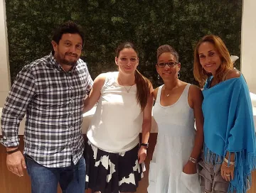 Шефката на Американската тенис асоциация е у нас