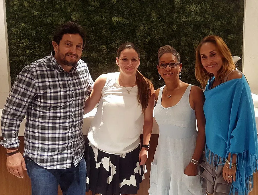 Шефката на Американската тенис асоциация е у нас