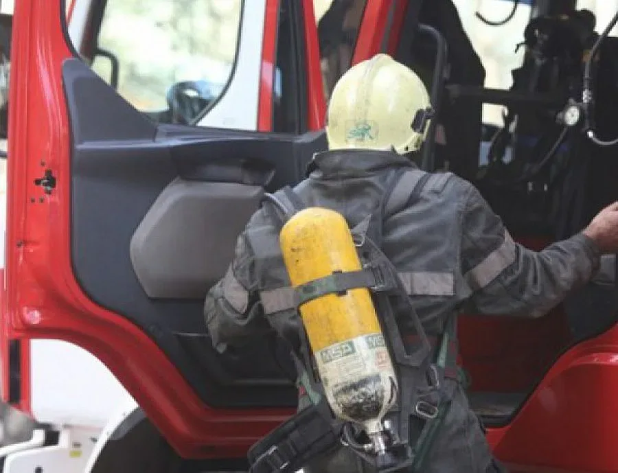 Пожар затрудни движението към Гърция