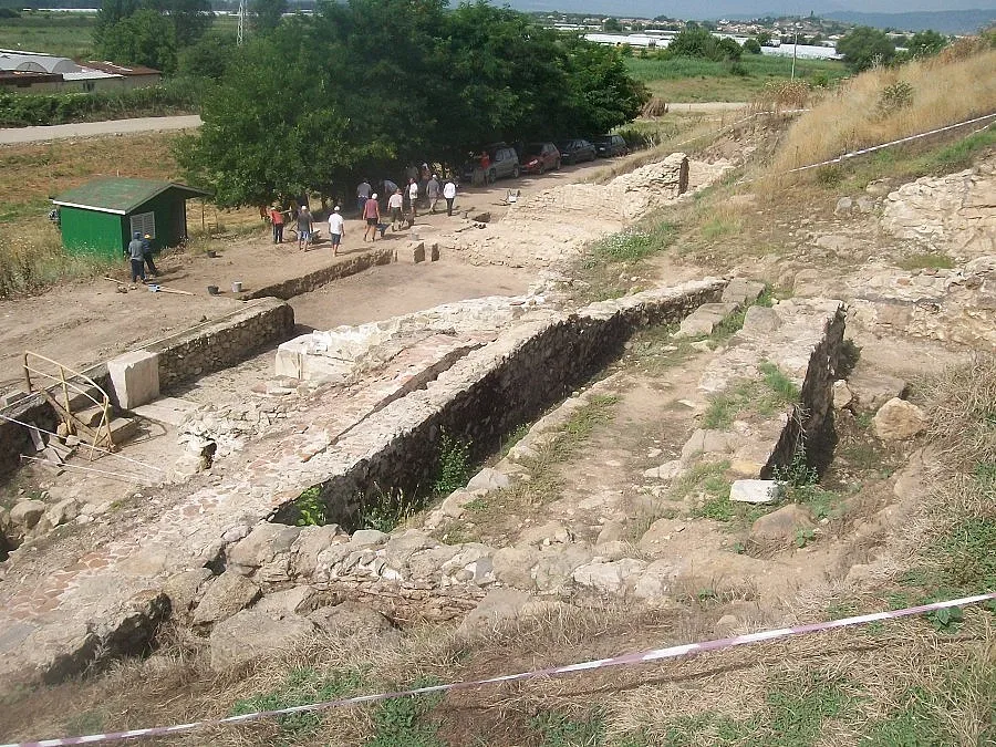 ВИП тоалетна откриха в римска базилика