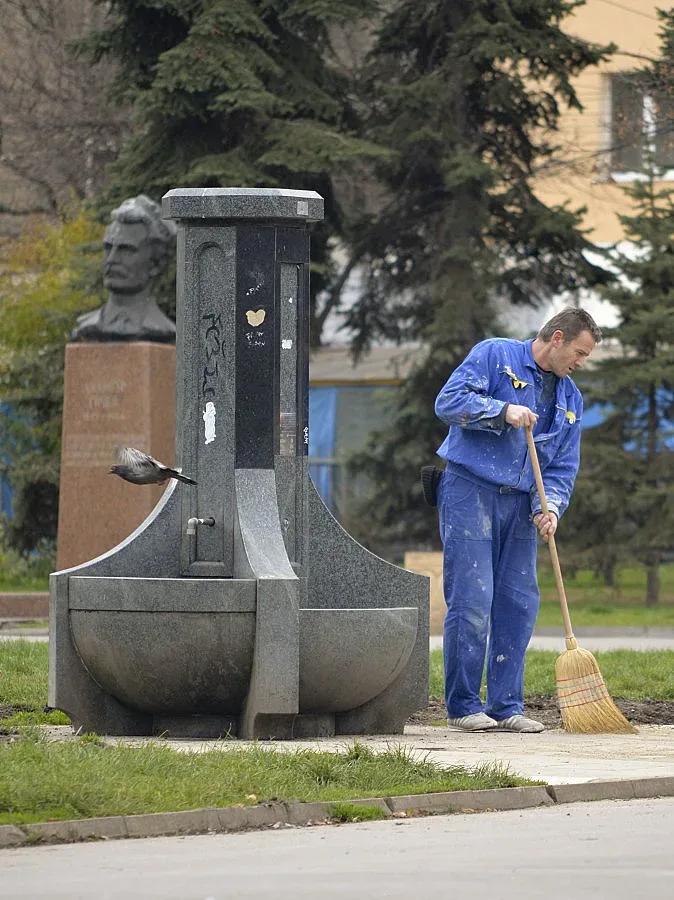 Градските чешми в Кюстендил с фотооко