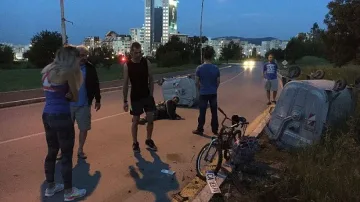 Джип блъсна пешеходец и избяга