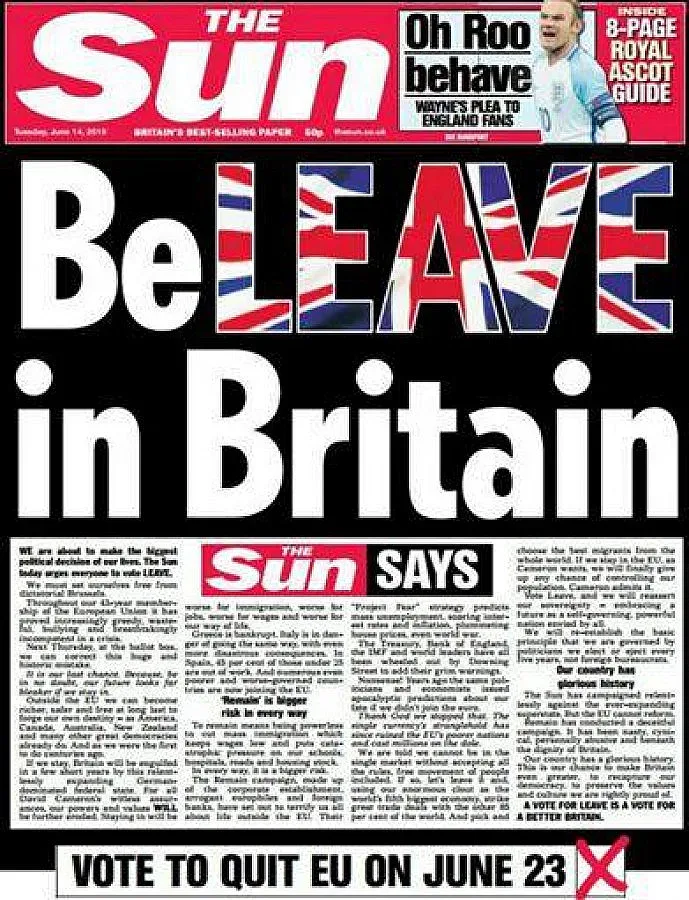 10 дни преди вота: Между 46 и 53% "за" Brexit