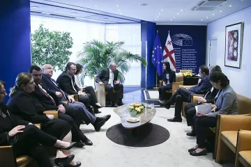 М. Габриел се срещна с президента на Грузия 