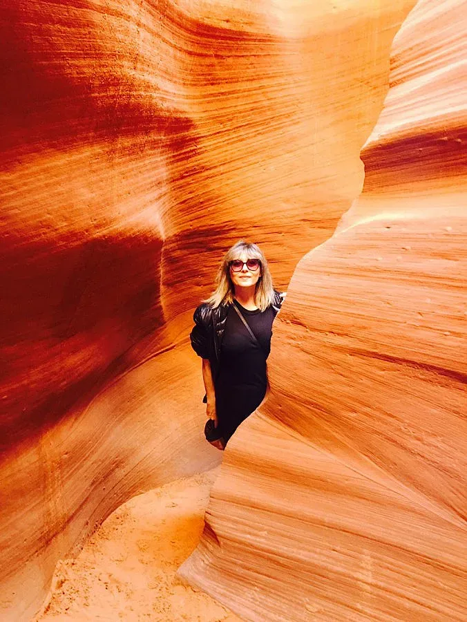 Ева Борисова се спусна в Гранд каньон