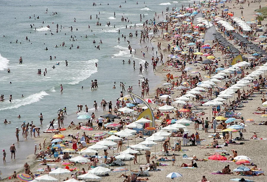 10 лева за чадър на плажа