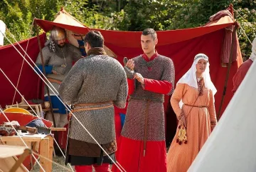 Рицари опънаха боен стан в Акве Калиде