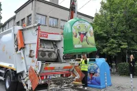 Нова система сортира стъклото по цветове