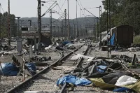 Завърши евакуацията на лагера край Идомени 