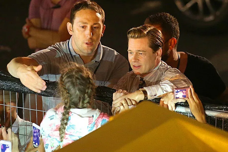 Брад Пит спаси момиче от задушаване