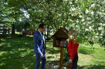 Къщичка за книги откриха във Враца