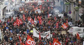 Полицейска сила на протестите във Франция