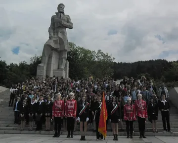 Първолаци и гвардейци в Деня на буквите