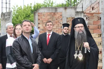 Добрев с кампания за храм "Св. Иван Рилски" 