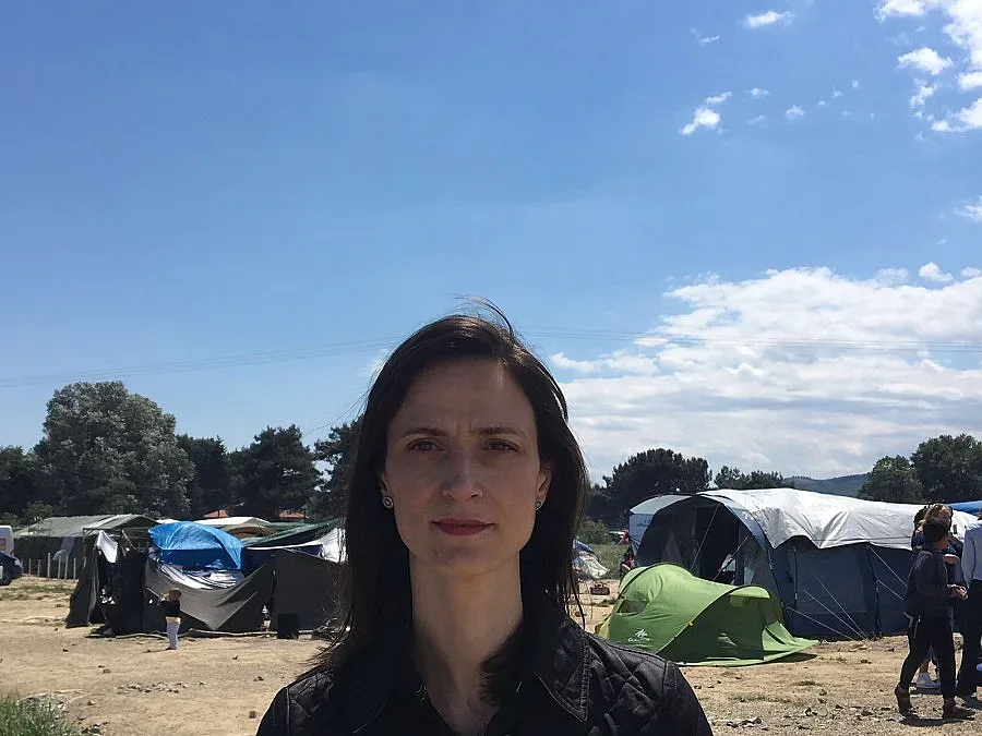 Евродепутати в лагера в Идомени