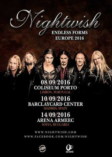 Nightwish идват в София на 14 септември