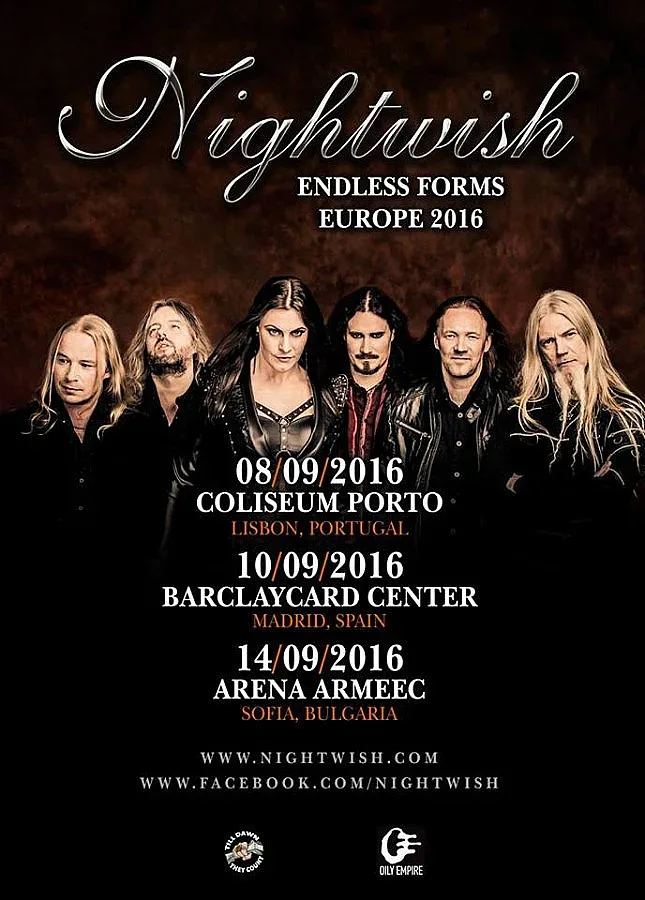 Nightwish идват в София на 14 септември