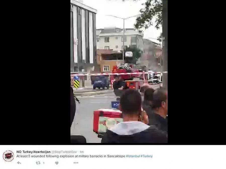 Експлозия в Истанбул