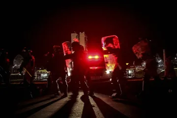 Сблъсъци между привърженици на Русеф и полицията 