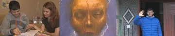 Ученик с тежък рак с първа книга