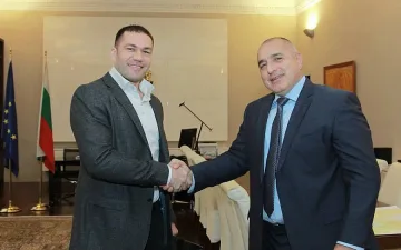 Борисов поздрави Кубрат Пулев 