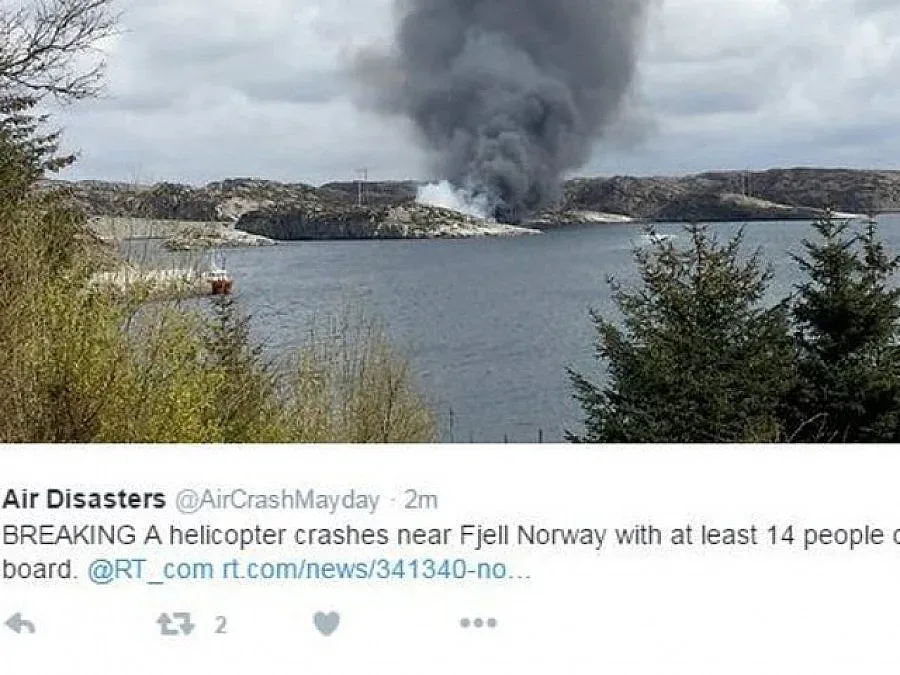 Хеликоптер катастрофира, 13 загинаха (ОБЗОР)