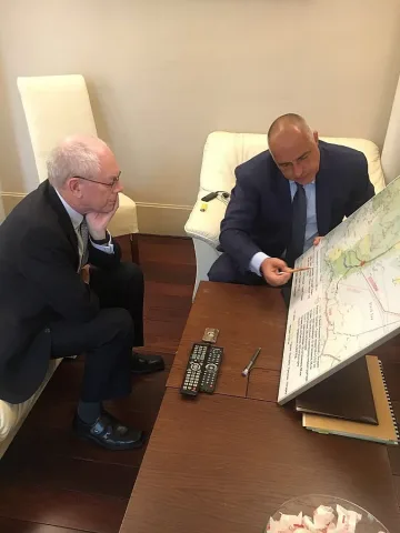 Ромпой към Борисов: Бойко, радвам се да те видя