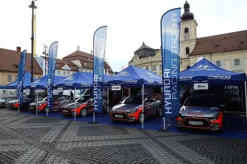 Пет екипажа стартираха в Hyundai Racing Trophy