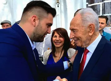 Новаков се срещна с Нобеловия лауреат Шимон Перес