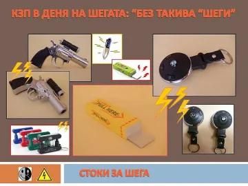 КЗП с каталог на опасни "шеговити" стоки 