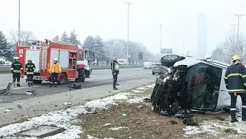 Първи подробности за тежката катастрофа в София