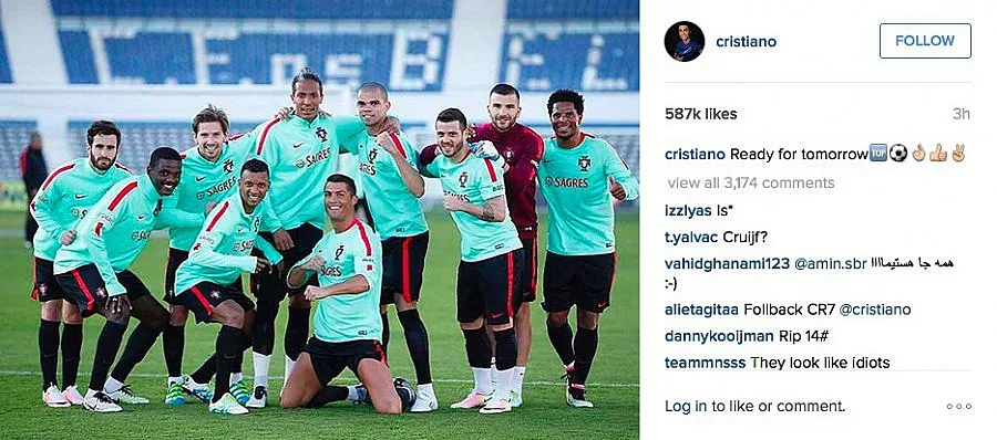 Кристиано и компания готови за България